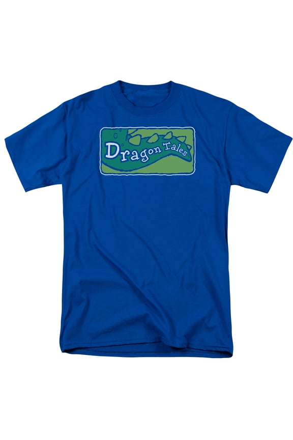 Dragon Tales/Logo Clean S/S Adult 18/1 Royal Blue