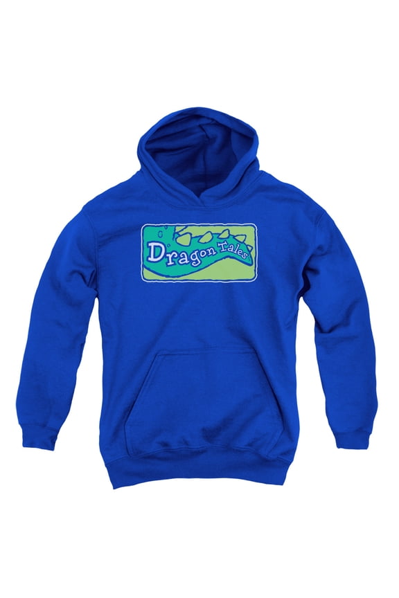Dragon Tales - Logo Clean - Youth Hooded Sweatshirt - Large