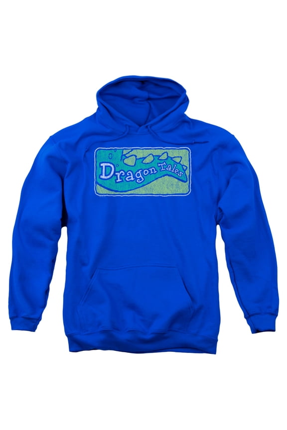 Dragon Tales - Logo Distressed - Pull-Over Hoodie - Medium