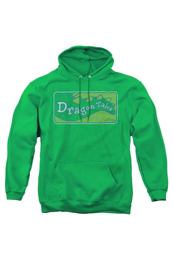 Dragon Tales - Logo Distressed - Pull-Over Hoodie - Small