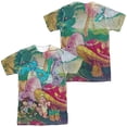 thumbnail image 1 of Dragon Tales Mushroom Meadow Unisex Adult Sublimated Costume T Shirt (Front/Back), Large Multicolor, 1 of 2