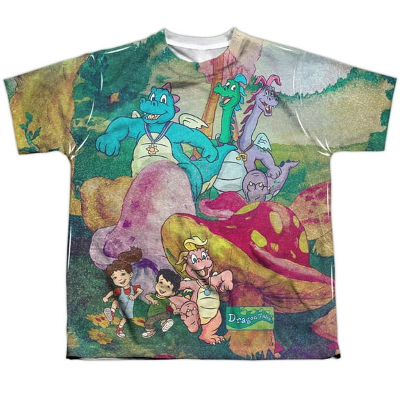 Dragon Tales - Mushroom Meadow - Youth Short Sleeve Shirt - Large