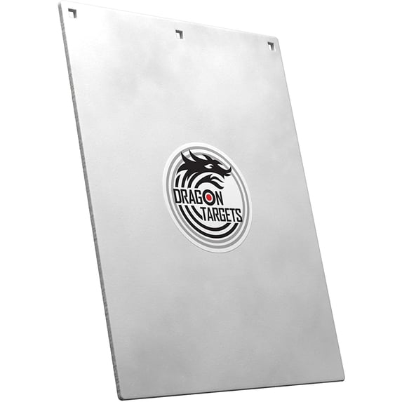Dragon Targets AR500 Steel Targets for Shooting 1/2 inch Thick Laser Cut Painted AR500 Rectangular Targets for Shooting, Steel Targets Made in USA (18" x 24")
