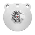 thumbnail image 1 of Dragon Targets AR500 Steel Targets for Shooting 1/2 Inch Thick Laser Cut, Painted AR500 Gong Targets for Shooting, Steel Targets Made in USA (6 in), 1 of 3
