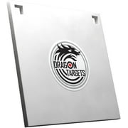 Dragon Targets AR500 Steel Targets for Shooting 3/8 inch Thick Laser Cut, Painted AR500 8" X 8" Square