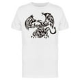 thumbnail image 1 of Dragon Tattoo Tribal Graphic T-Shirt Men -Image by Shutterstock, Male 3X-Large, 1 of 2