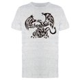 thumbnail image 1 of Dragon Tattoo Tribal Graphic Tee Men's -Image by Shutterstock, 1 of 2