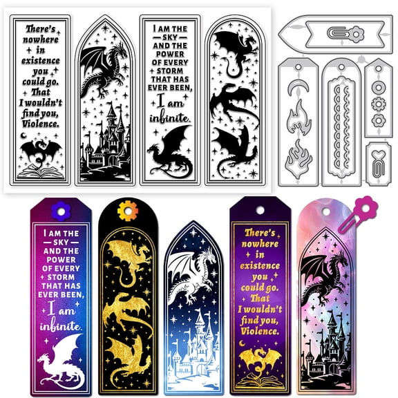 Dragon Theme 1Pc PVC Clear Stamps for DIY Scrapbooking Photo Album Decorative Cards Making Stamp Sheets