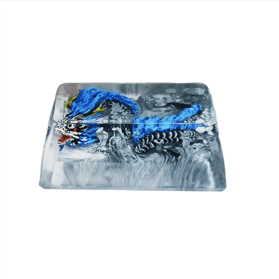 Dragon Theme SA Profile Full Keycap Set, Custom Mythical Creature Design Keycaps for Mechanical Keyboard, Unique Birthday Gift for Men