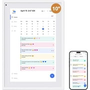 Dragon Touch 10 inch Digital Calendar with Chore Chart and 1080P FHD Touchscreen, Smart Family Planner Wall & Desk Mountable for Seamless Scheduling