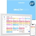 thumbnail image 1 of Dragon Touch 21.5 Inch Digital Calendar with Chore Chart, Smart Family Planner Wall & Desk Mountable for Seamless Scheduling, 1 of 12
