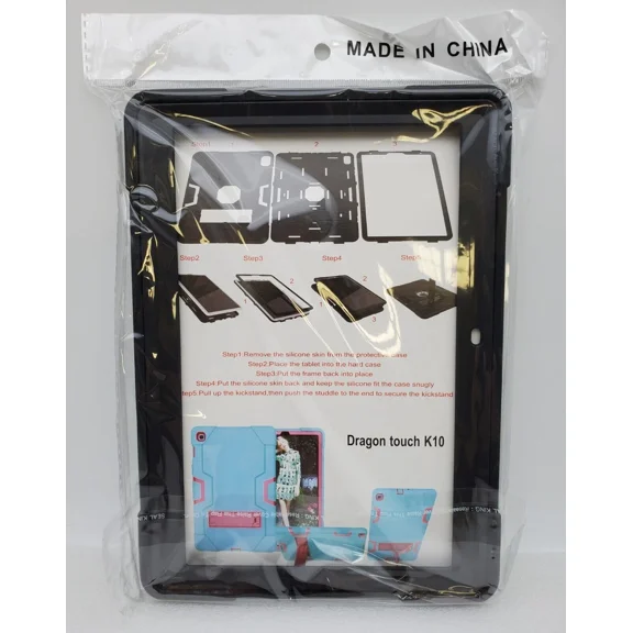 Dragon Touch K10 Case Black Protector Case