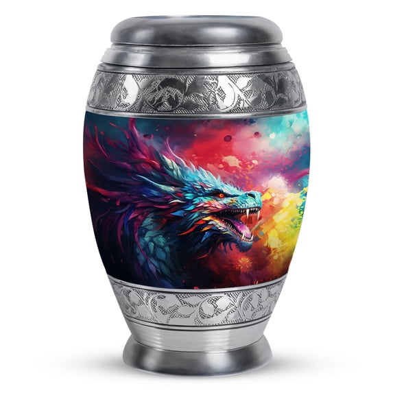 Dragon Vivid Memorial Ashes Keepsake - Human Remain Urns - Funeral Ashes Memorial - Urn For Ashes For Women - Urns For Ashes - Urns For Ashes Adult Female Mother - Mini Funnel (Size - 3inch, 1pcs)