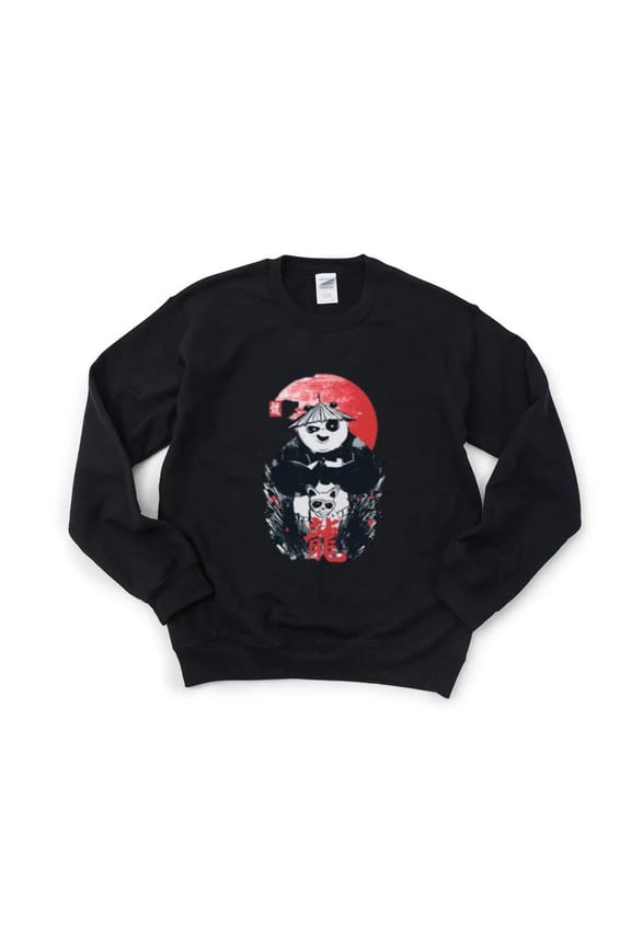 Dragon Warrior Mythical Creature Fantasy Martial Arts Sweatshirt, for men & women, up to size 5XL