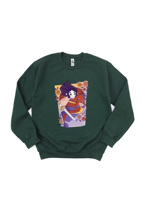 Dragon Warrior Mythical Creature Fantasy Power Strength Sweatshirt, for men & women, up to size 5XL