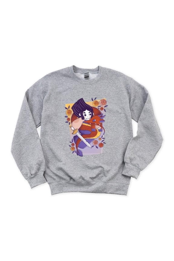 Dragon Warrior Mythical Creature Fantasy Power Strength Sweatshirt, for men & women, up to size 5XL