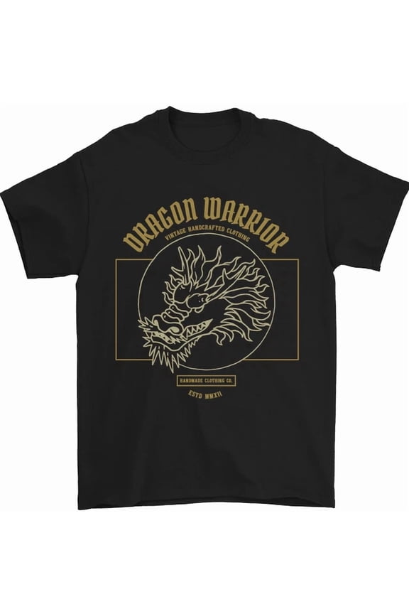 Dragon Warrior Samurai Japan Japanese T-Shirt