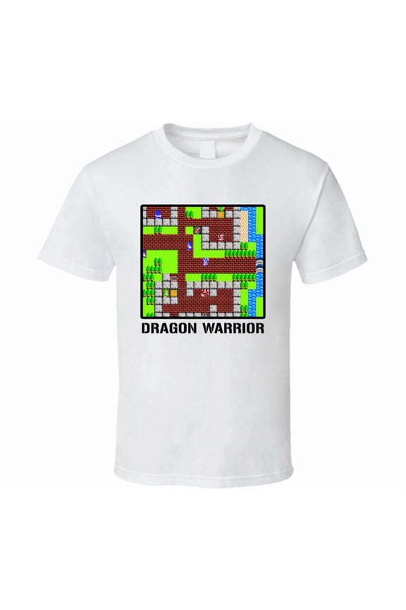 Dragon Warrior Video Game Classic Retro Fan T Shirt