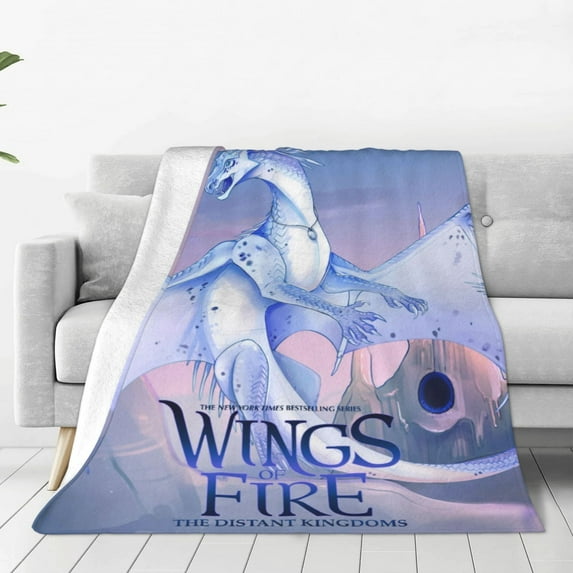 Dragon Wings Of Fire Fleece Blanket Super Soft Cozy Throw Blanket Fuzzy Comfy Flannel Blanket Warm Plush Blankets And Throws For Couch, Sofa, Bed 60"X50"
