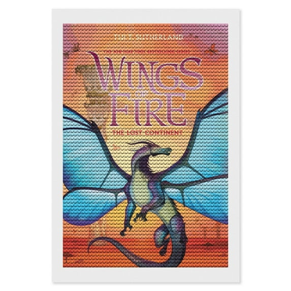 Dragon Wings Of Fire Diamond Art Kits for Adults Diamond Art Gem Art Painting Full Drill Round Art Gem Painting Kit for Home Wall Decor 12"x16"