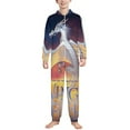 thumbnail image 1 of Dragon Wings Of Fire Hooded Union Suit Pajama Onesie Blanket Sleeper, 1 of 7