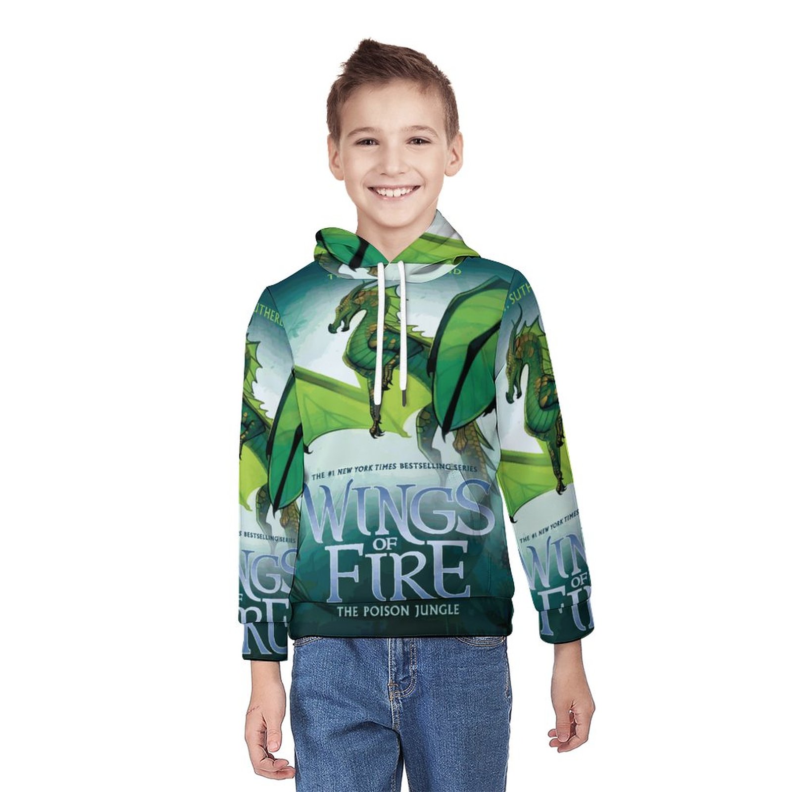 Dragon Wings Of Fire Hoodies 3D Printed Pullover Hooded Sweatshirt with