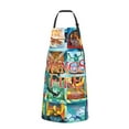 thumbnail image 1 of Dragon Wings Of Fire Kitchen Cooking Aprons Adjustable Waterproof Apron Bib Apron with 2 Pockets for Men Women Chef, 1 of 7