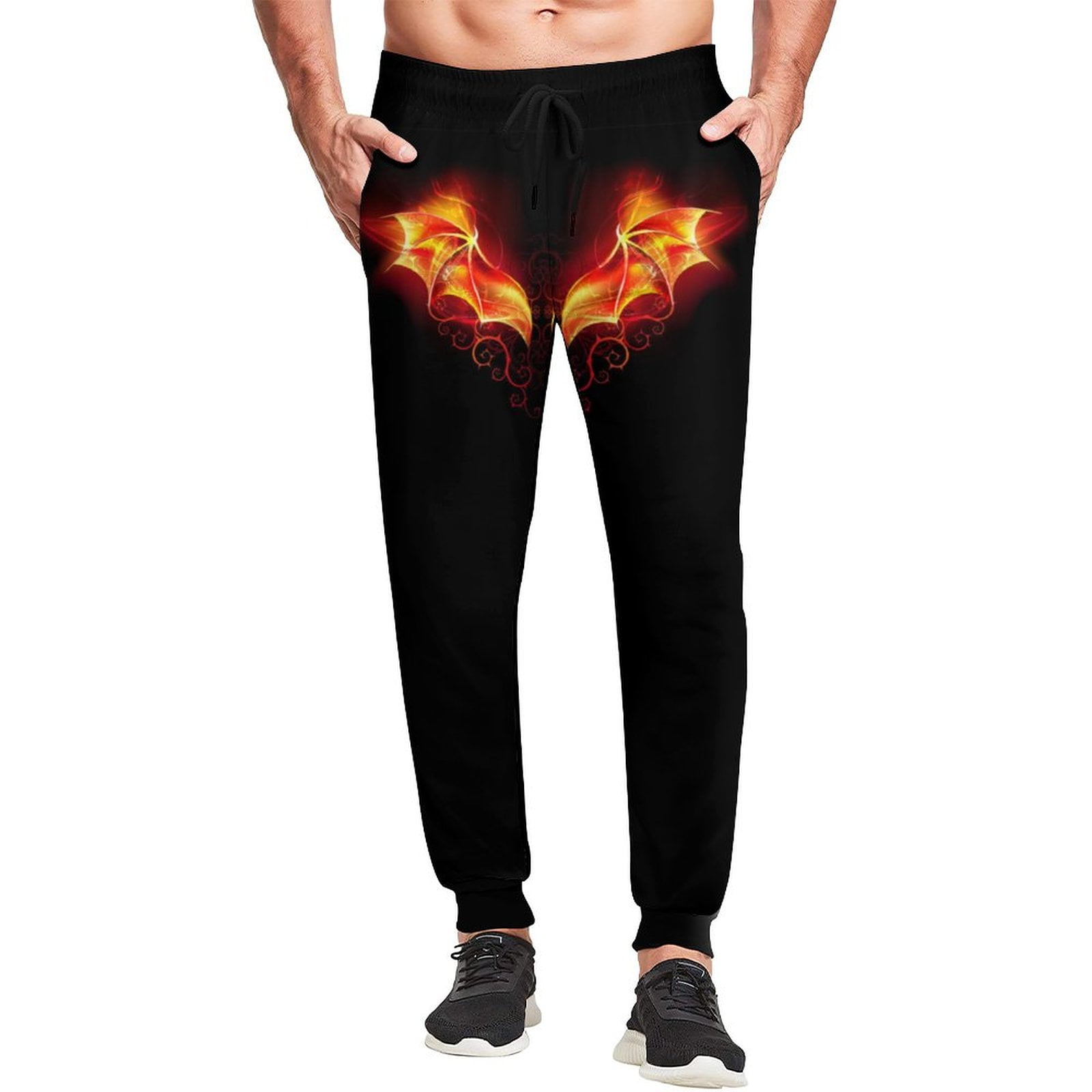 Dragon Wings Of Fire Mens Sweatpants 3D Print Novelty Casual Joggers ...
