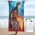 thumbnail image 1 of Dragon Wings Of Fire Microfiber Beach Towel Oversized Lightweight Quick Dry Sand Free Large Towels for Swimming Pool Camping Beach Accessories Travel Things for Vacation Essentials Gift, 1 of 7