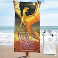 thumbnail image 1 of Dragon Wings Of Fire Microfiber Beach Towel Oversized Lightweight Quick Dry Sand Free Large Towels for Swimming Pool Camping Beach Accessories Travel Things for Vacation Essentials Gift, 1 of 7