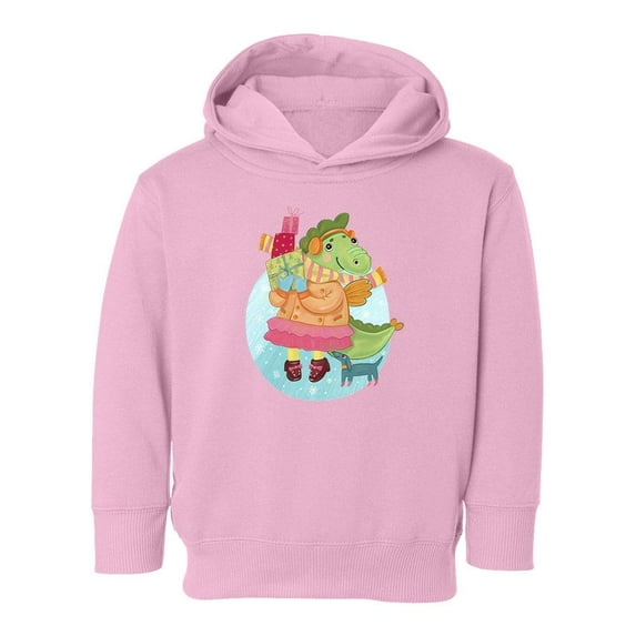 Dragon With Gifts Hoodie Toddler -Image by Shutterstock, 5 Toddler