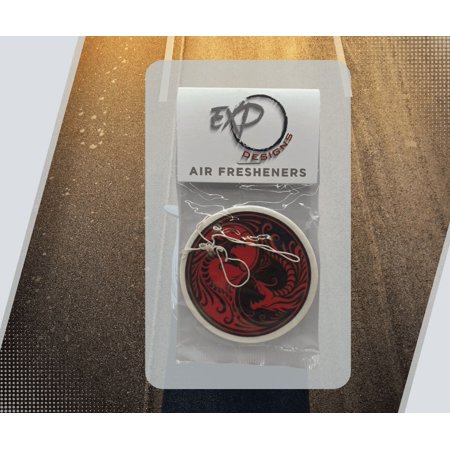 Dragon Yin Yang Round Car Air Freshener (3 units per pack)11.99