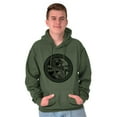 thumbnail image 1 of Dragon Yin Yang Style Symbol Balance Hoodie Sweatshirt Women Men Brisco Brands L, 1 of 6