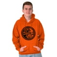 thumbnail image 1 of Dragon Yin Yang Style Symbol Balance Unisex Plus Fleece Graphic Hoodie Brisco Brands 2X, 1 of 5