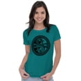 thumbnail image 1 of Dragon Yin Yang Style Symbol Balance Women's T Shirt Ladies Tee Brisco Brands M, 1 of 6