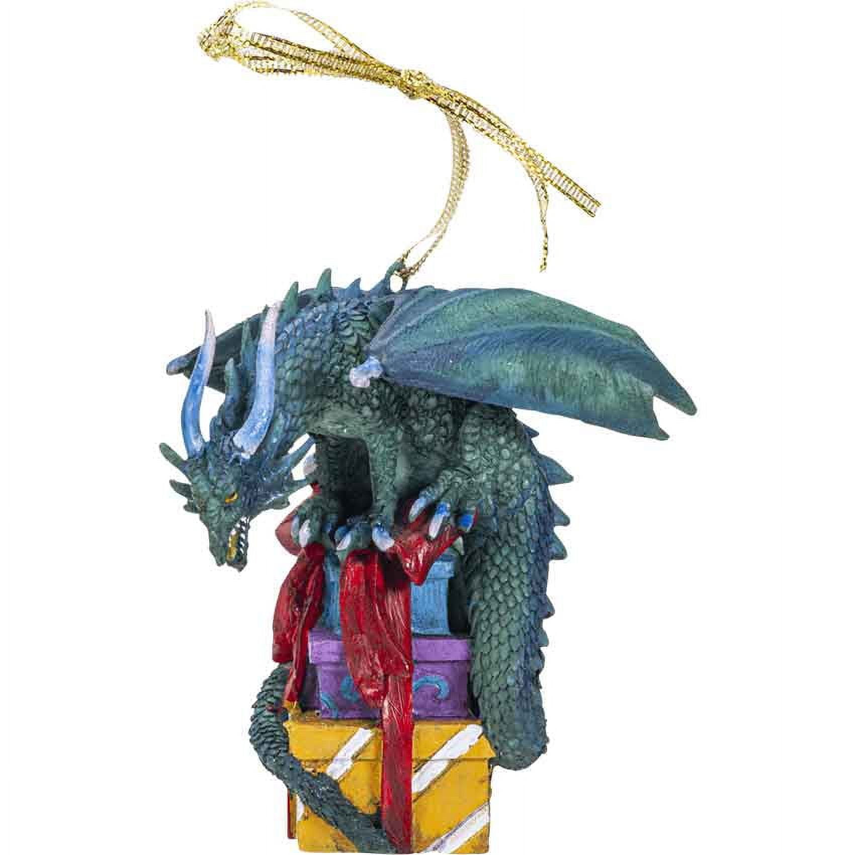 SDJMa Christmas Dragon Ornament, Cute Cartoon Baby Dragon Hanging