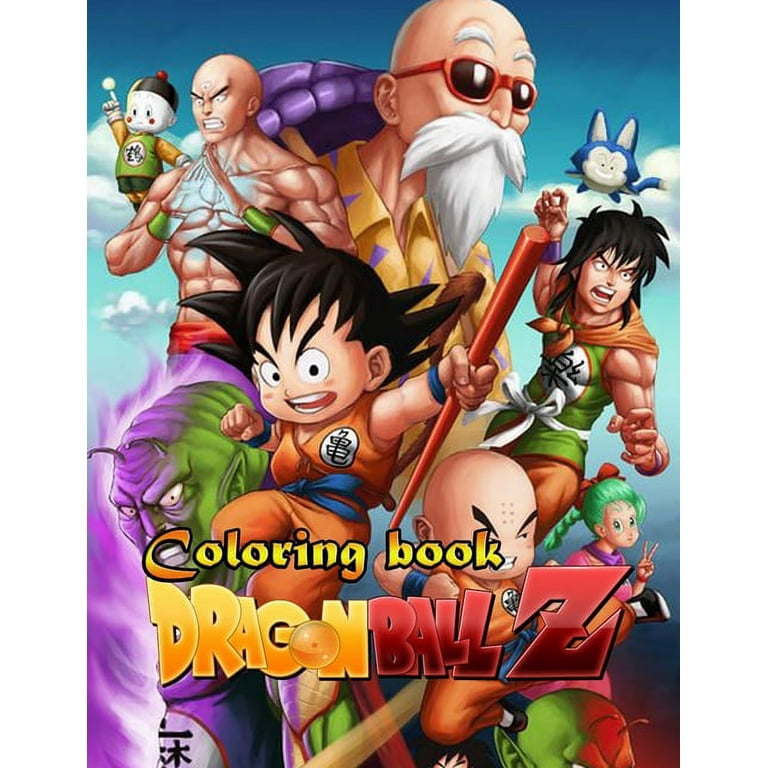 Dragon Ball Z Coloring Book: Activity book for Adults, Teens and Kids with  28 Unique High Quality Coloring Pages, Great Gift For Dragon Ball Lovers  (Paperback)