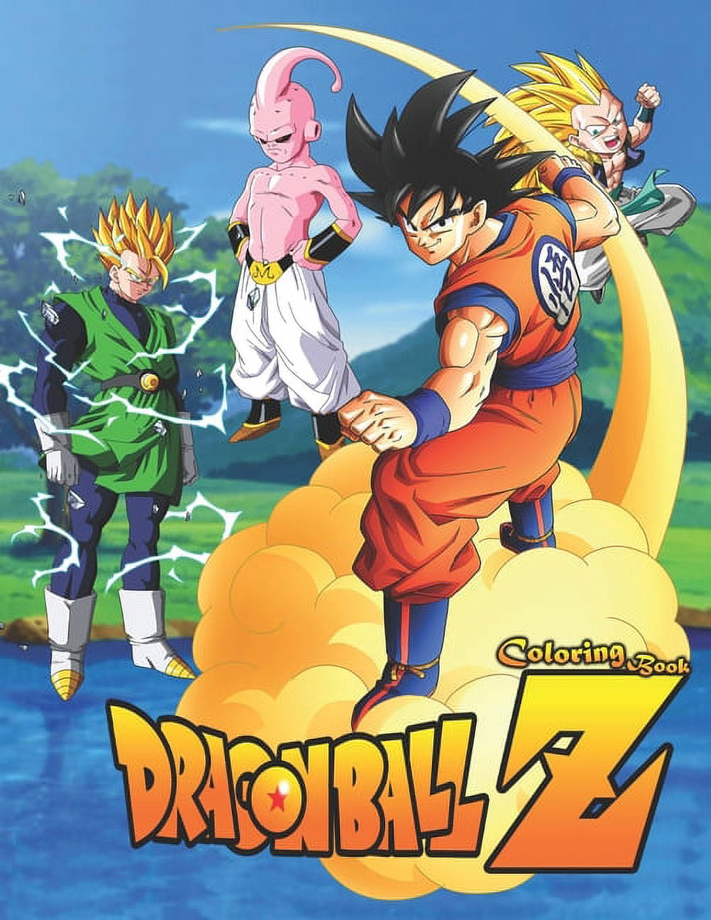 Dragon Ball Z Coloring Book: 50 Pages Of Fun Coloring For Kids And adults,  High Quality Coloring Pages for Kids and Adults, Color All Your Favorite  Characters, Great Gift for Dragon Ball
