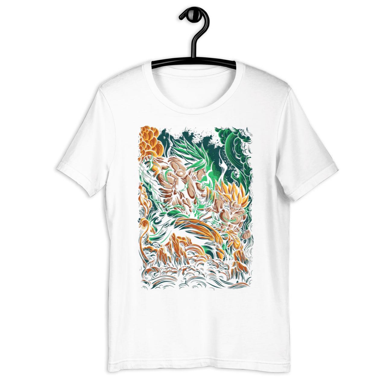 T-shirt Dragon Ball - Goku, Vegeta, Majin Bu - Manches Courtes - Tailles S à XXL Au Choix - Neuf Sans étiquette