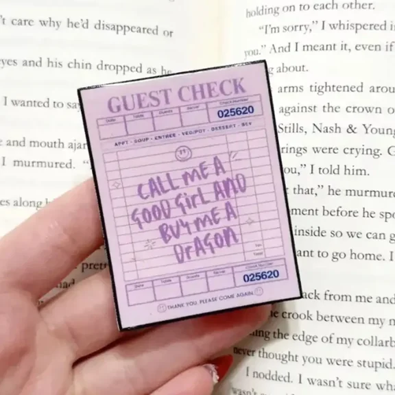 Dragon e-reader Grip, Acrylic Ereader Holder & Stand Phone Grips, Bookish Gift For Her sticky magnetic mount, Compact Holder Stand