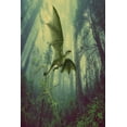 thumbnail image 1 of Dragon in the forest notebook : Notebook graph paper 120 pages 6x9 perfect as math book, sketchbook, workbook and diary for dragon born and dragon fans (Paperback), 1 of 1