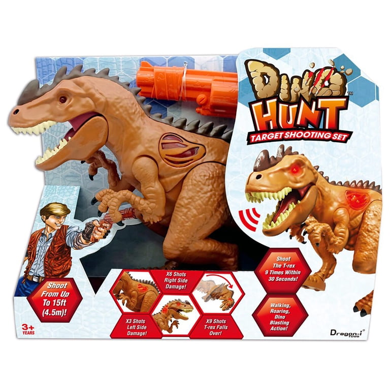 Dragon-i: Dino Hunt Target Shooting Set - Walmart.com
