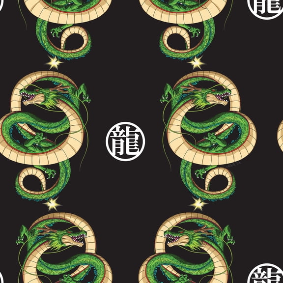 DragonBallZShenronDragon Black Peel and Stick Wallpaper