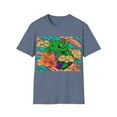 thumbnail image 1 of Dragon of Elements, Skate n' Surf wear. Hand drawn art soft-style t-shirt., 1 of 4