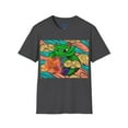 thumbnail image 1 of Dragon of Elements, Skate n' Surf wear. Hand drawn art soft-style t-shirt., 1 of 4