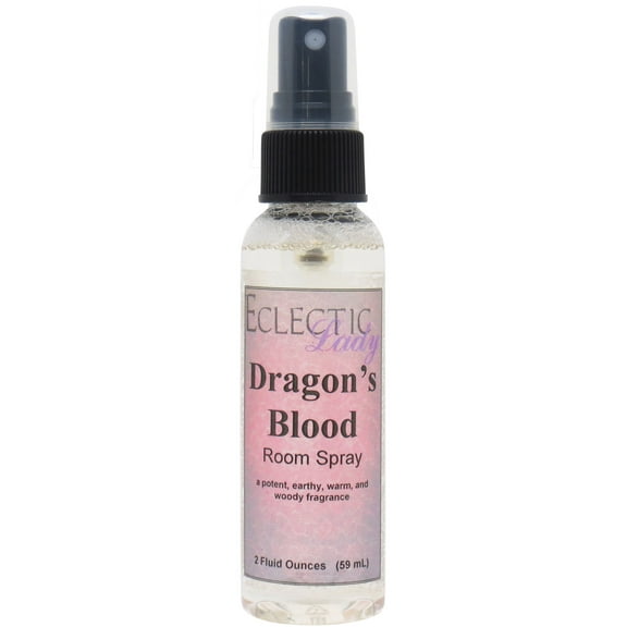 Dragon's Blood Room Spray by Eclectic Lady (Double Strength), 8 Ounces, Fragrant Aromatic Room Mist For Home, Room, Office