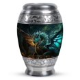 thumbnail image 1 of Dragon's Forest Funeral Urns For Adult Ashes Men - Urns For Human Ashes Adult Female - Keepsake Urns For Human Ashes - Memorial Urn For Ashes - Burial Urns For Adult Human Ashes (Size - 3inch, 1pcs), 1 of 5