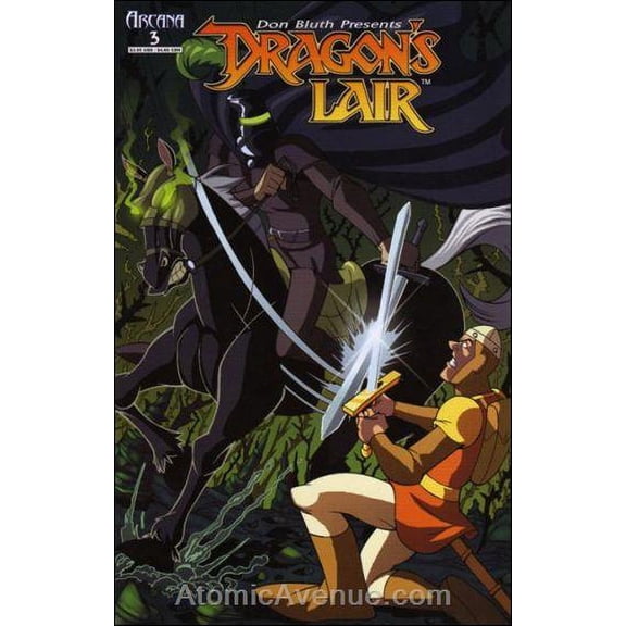 Dragon's Lair (Arcana) #3A VF ; Arcana Comic Book