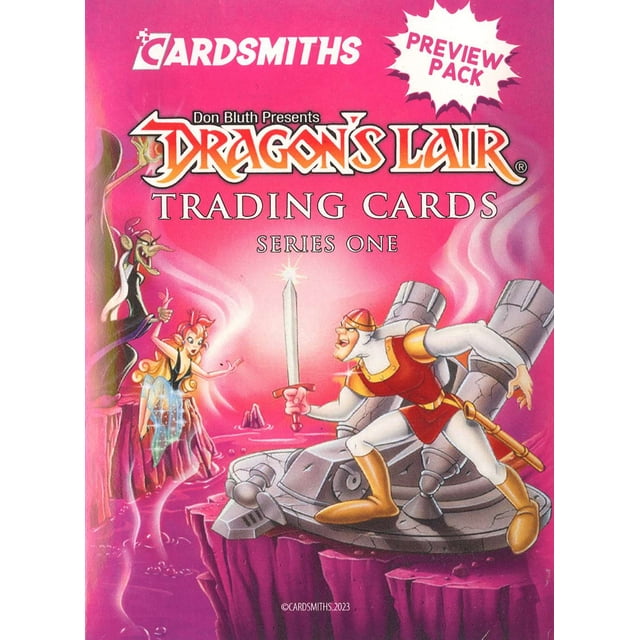 Dragon's Lair Cardsmiths Trading Cards Convention Exclusive Preview Pack