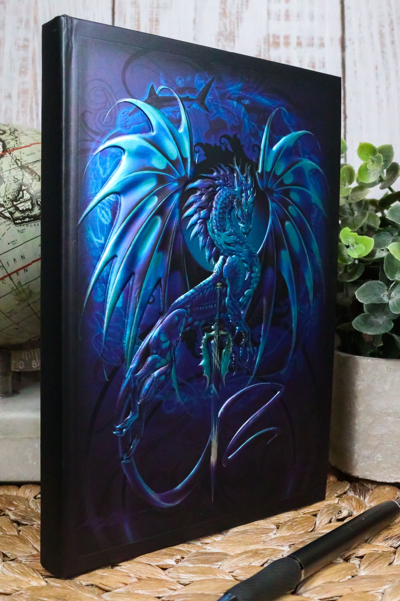 Dragon's Lair Fantasy Sea Blade Dragon Embossed Journal Dragon's Lair Fantasy Sea Blade Dragon Embossed Journal